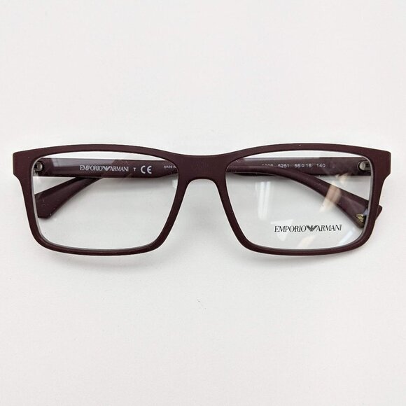 🕶️Emporio Armani EA3038 5251Eyeglasses 56/16 140 /KAI239🕶️ - Picture 1 of 8